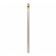 aerial view a metallic silver round promoter pencil, image 1 of 2