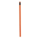 aerial view a neon orange neon fluorescent pencil, image 1 of 2