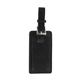 aerial view a black fragolino leather luggage spotter tag, image 1 of 4