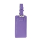 aerial view a purple fragolino leather luggage spotter tag, image 1 of 4