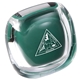 aerial view a dark green acrylic cover clearview multifunction pedometer, image 1 of 2