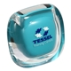 aerial view a teal acrylic cover clearview multifunction pedometer, image 1 of 2