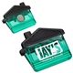 aerial view a green customizable house magnet clip, image 1 of 2