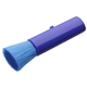aerial view a blue non static retractable computer duster, image 1 of 2