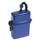 aerial view a blue waterproof storage case, image 1 of 3
