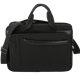 aerial view a black polycanvas paragon compu - brief bag 17 laptop, image 1 of 5