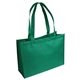 aerial view a forest green tropic breeze non - woven tote bag - 16 x 12, image 1 of 2