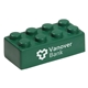 aerial view a green building block individual piece - stress reliever, image 1 of 2