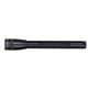 a black mini maglite m3a 2aaa flashlight - full color digital