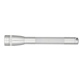 a silver mini maglite m3a 2aaa flashlight - full color digital