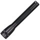aerial view a black m2a mini maglite(r) 2aa, laser engraved, image 1 of 4