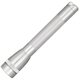aerial view a silver m2a mini maglite(r) 2aa, laser engraved, image 1 of 3
