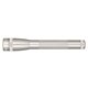 aerial view a silver mini maglite sp2 led 2aa flashlight, image 1 of 2