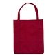 aerial view a burgundy enviro - shopper non - woven tote bag - 13 x 15, image 1 of 2