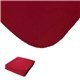 aerial view a red brookwater fleece blanket, image 1 of 4