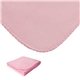 aerial view a pink brookwater fleece blanket, image 1 of 4
