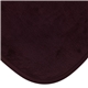 aerial view a burgundy brookshire micro - plush blanket, image 1 of 4