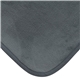 aerial view a charcoal brookshire micro - plush blanket, image 1 of 6