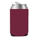 a maroon best foam can cooler coolie
