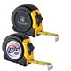 aerial view a yellow/black 16 ft. metal tape w safety lock, image 1 of 4