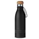 19 oz Double Wall Vacuum Bottle With Cork Lid