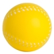 a yellow baseball stress reliever
