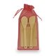 a red bamboo kitchen tensils combo (cutting board, spoon, spatula)