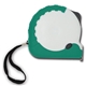 a white with green trim construction pro 10 tape measure