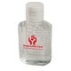 aerial view a clear 2 oz protect(tm) hand sanitizer, image 1 of 2