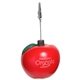 aerial view a red apple memo holder - stress reliever, image 1 of 2
