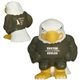 aerial view a brown/white eagle mascot - stress reliever, image 1 of 2