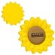 aerial view a yellow/brown sunflower - stress reliever, image 1 of 2