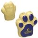 aerial view a purple/beige dog paw - stress reliever, image 1 of 2