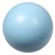 aerial view a pastel blue colorful stress balls, image 1 of 2