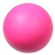 aerial view a pink colorful stress balls, image 1 of 2