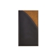 aerial view a tan-black 2 tone vinyl designer series barcelona planner - monthly 1 color, image 1 of 3