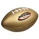 aerial view a gold large football stress reliever, image 1 of 2