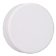 aerial view a white hockey puck stress reliever, image 1 of 2