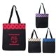 a group of 600 polyester paw print tote bag