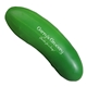 aerial view a green cucumber - stress reliever, image 1 of 2