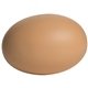 aerial view a brown egg stress reliever, image 1 of 4