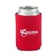 a red colorful collapsible can cooler
