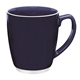 aerial view a navy large color bistro with accent mug - 20 oz, image 1 of 2