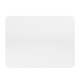 a white with black pad full color rectangle mouse pad