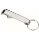 aerial view a silver aluminum bottle opener, image 1 of 2