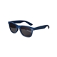 a navy blue glossy plastic sunglasses