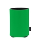aerial view a lime custom promotional deluxe collapsible koozie cup holder, image 1 of 4