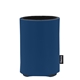 aerial view a navy custom promotional deluxe collapsible koozie cup holder, image 1 of 4