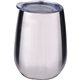 aerial view a stainless steel 10 oz stainless stemless wine tumbler, image 1 of 2