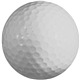 a white wilson ultra distance golf balls